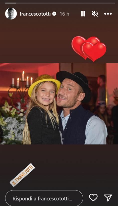 Compleanno Chanel Totti, gli auguri (separati) di mamma Ilary e .